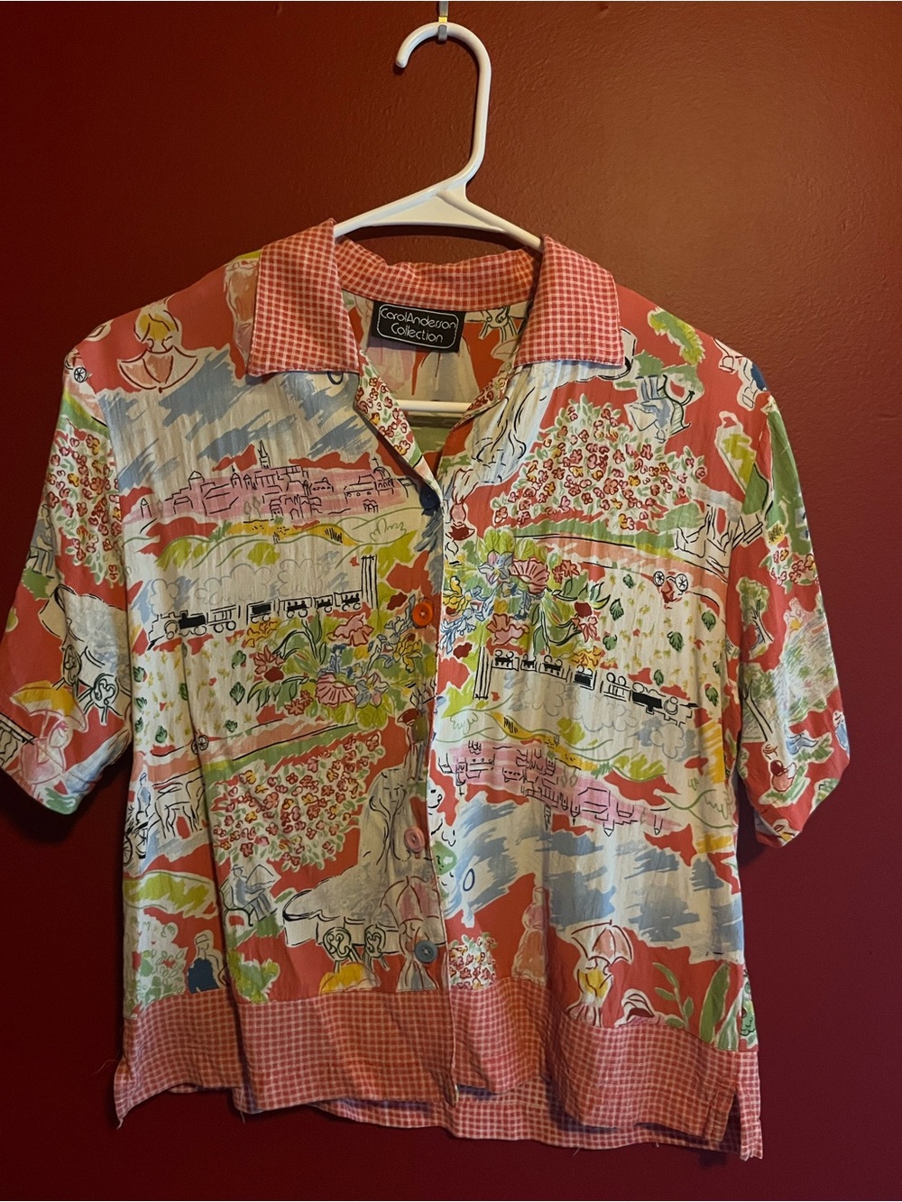 Vintage Carol Anderson Cropped Blouse